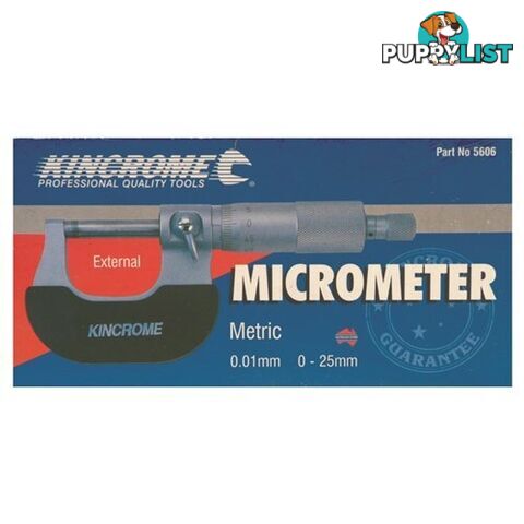 Micrometer External 0 - 25mm Kincrome 5606