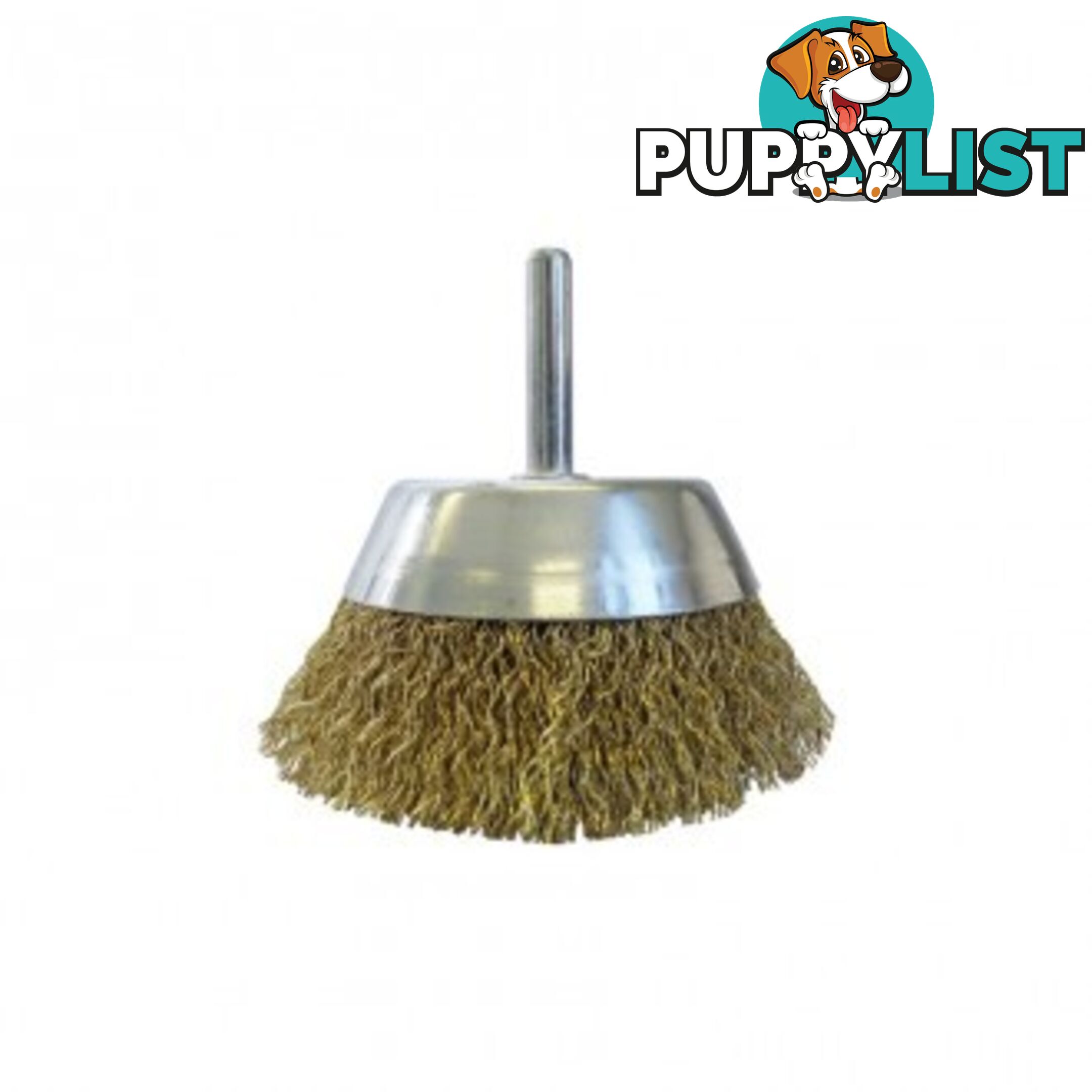75mm Spindle Mounted Crimped Cup Brush TSC75