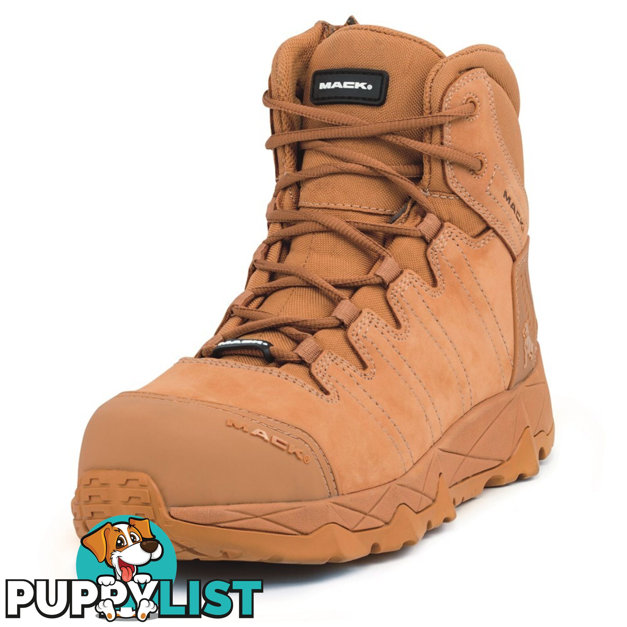 Safety Boots Octane Zip-Up Aus/UK Size 12 Honey Mack MKOCTANEZHHF0120