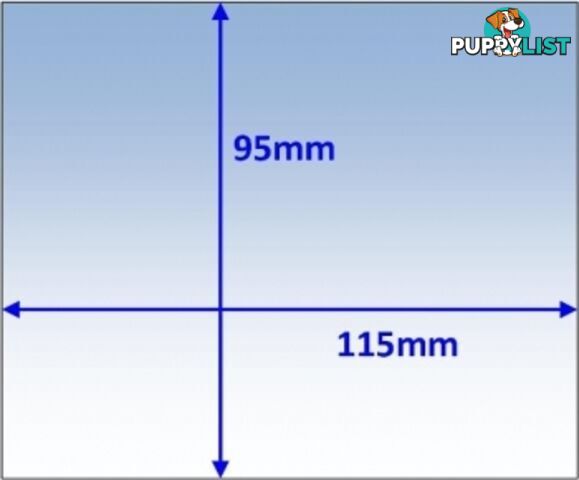 Clear Outer Lens 115 x 95mm Suits Miller ProHobby & Others CL11595-10 Pkt:10