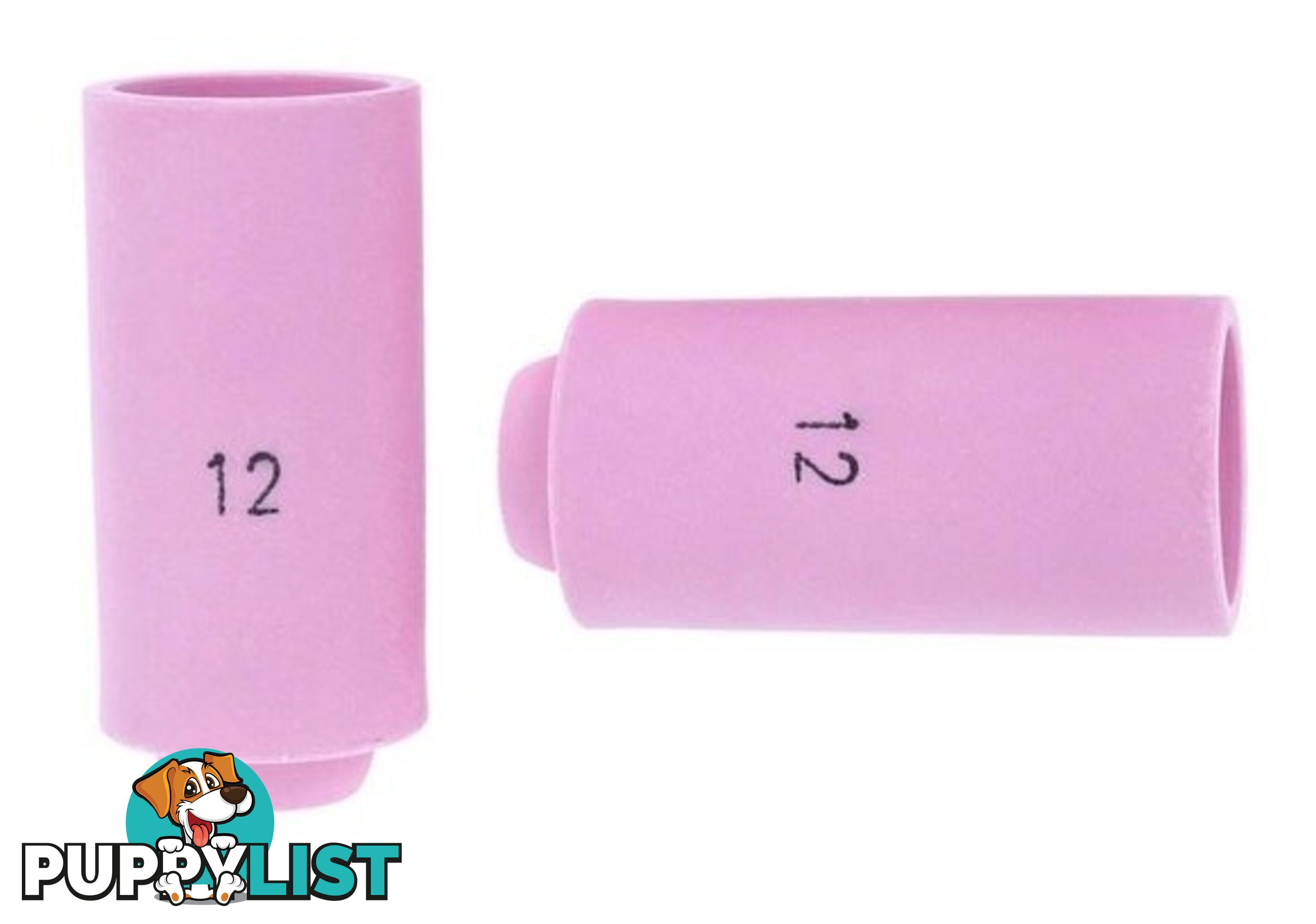 Collet Body Alumina Cup Size 12 (19.0mm) Suits 17/18/26 Torch 10N44 Each