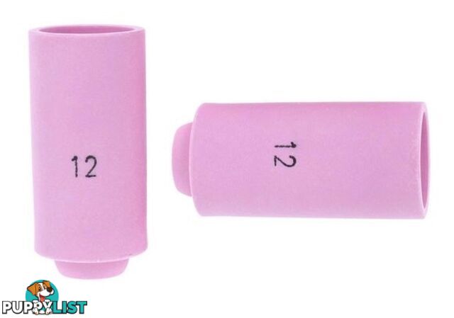 Collet Body Alumina Cup Size 12 (19.0mm) Suits 17/18/26 Torch 10N44 Each