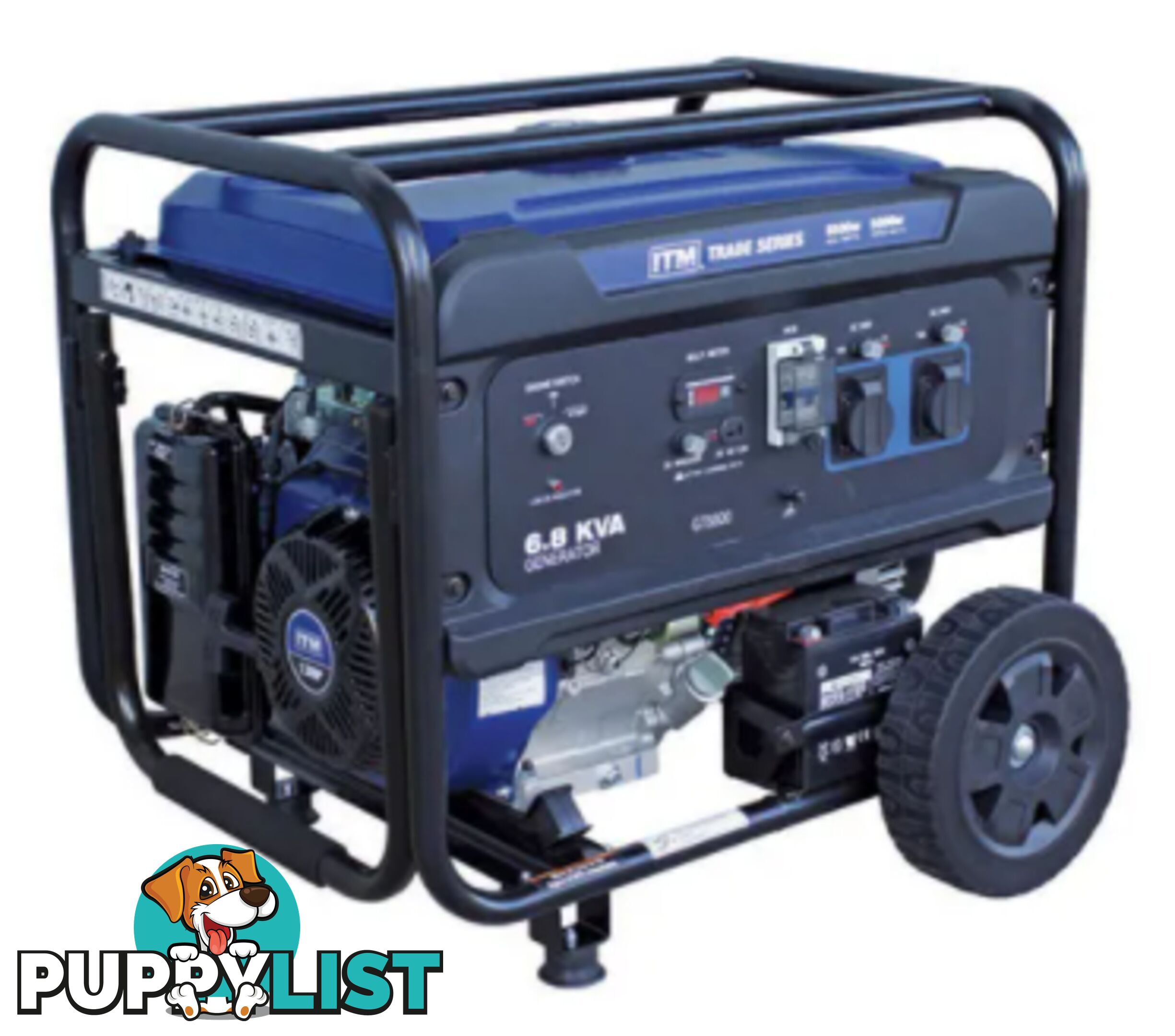 6.8kva Generator Petrol 5500 Watt Peak Electric Start ITM TM510-5500