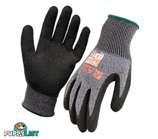 Superior Grip Gloves With Latex Crinkle Dip Pro Choice ALD