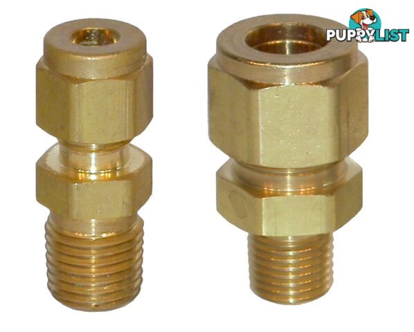 Compression Fitting Brass Tesuco