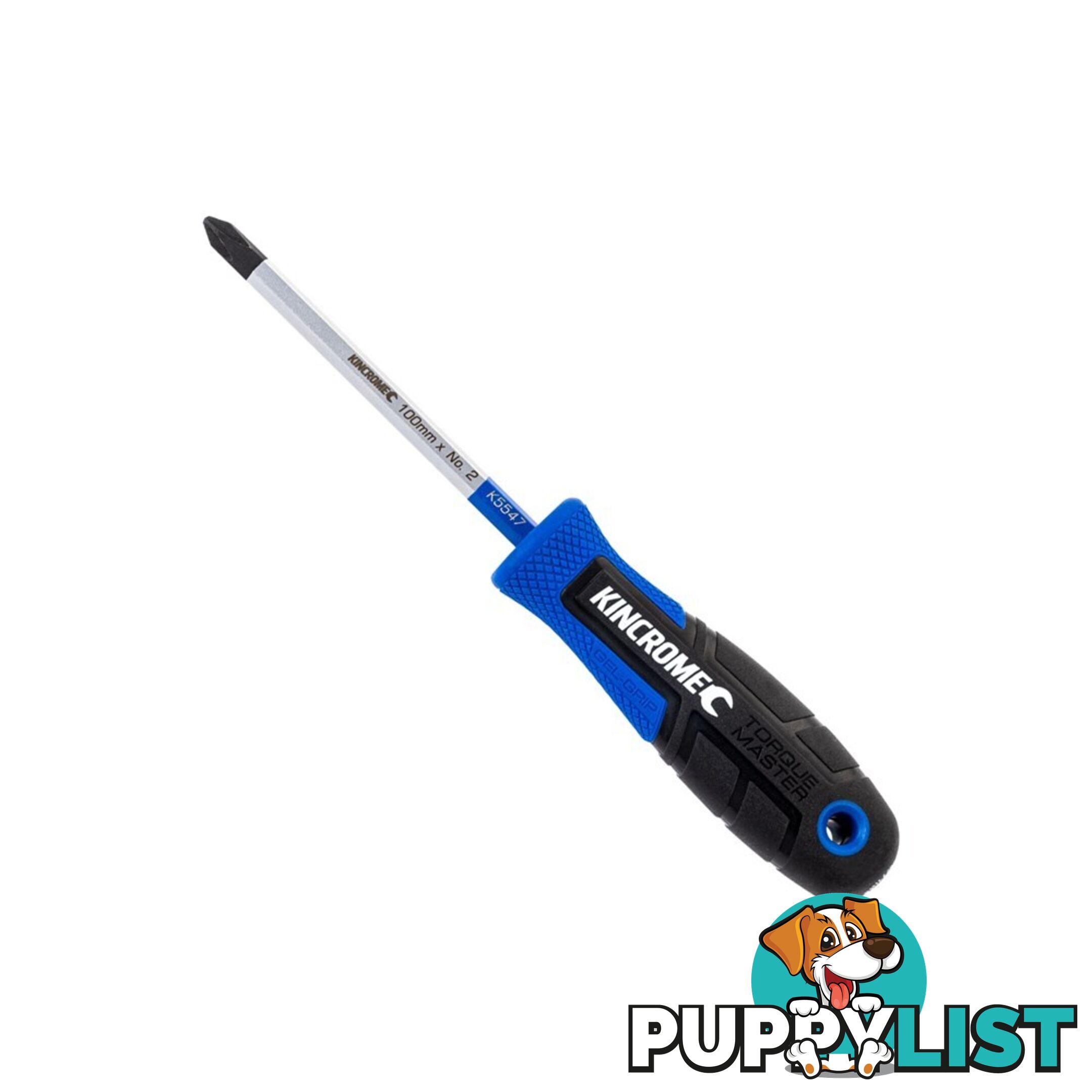 TorquemasterÂ® Phillips Screwdriver No.2 X 100mm Kincrome K5547