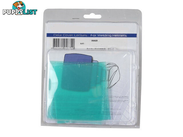 Clear Inner Lens 102 x 42 mm Suits Weldclass Promax 200 PKT:5 WC-05320