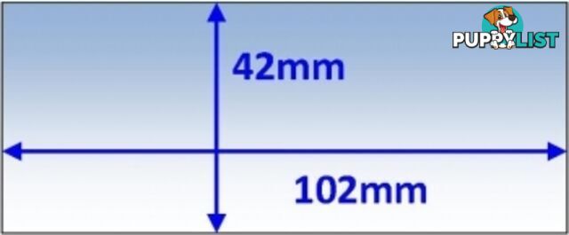 Clear Inner Lens 102 x 42 mm Suits Weldclass Promax 200 PKT:5 WC-05320