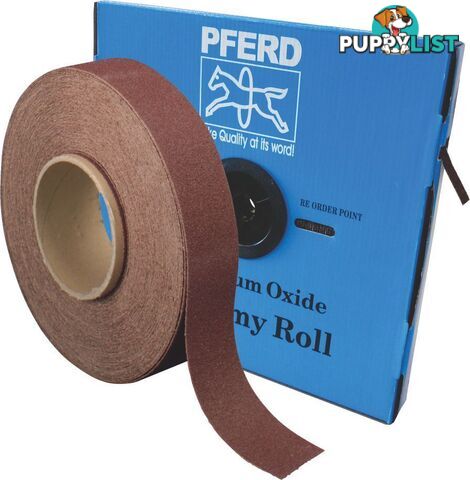 Abrasive Handy Roll 50mm x 50m 180g Pferd 47300055