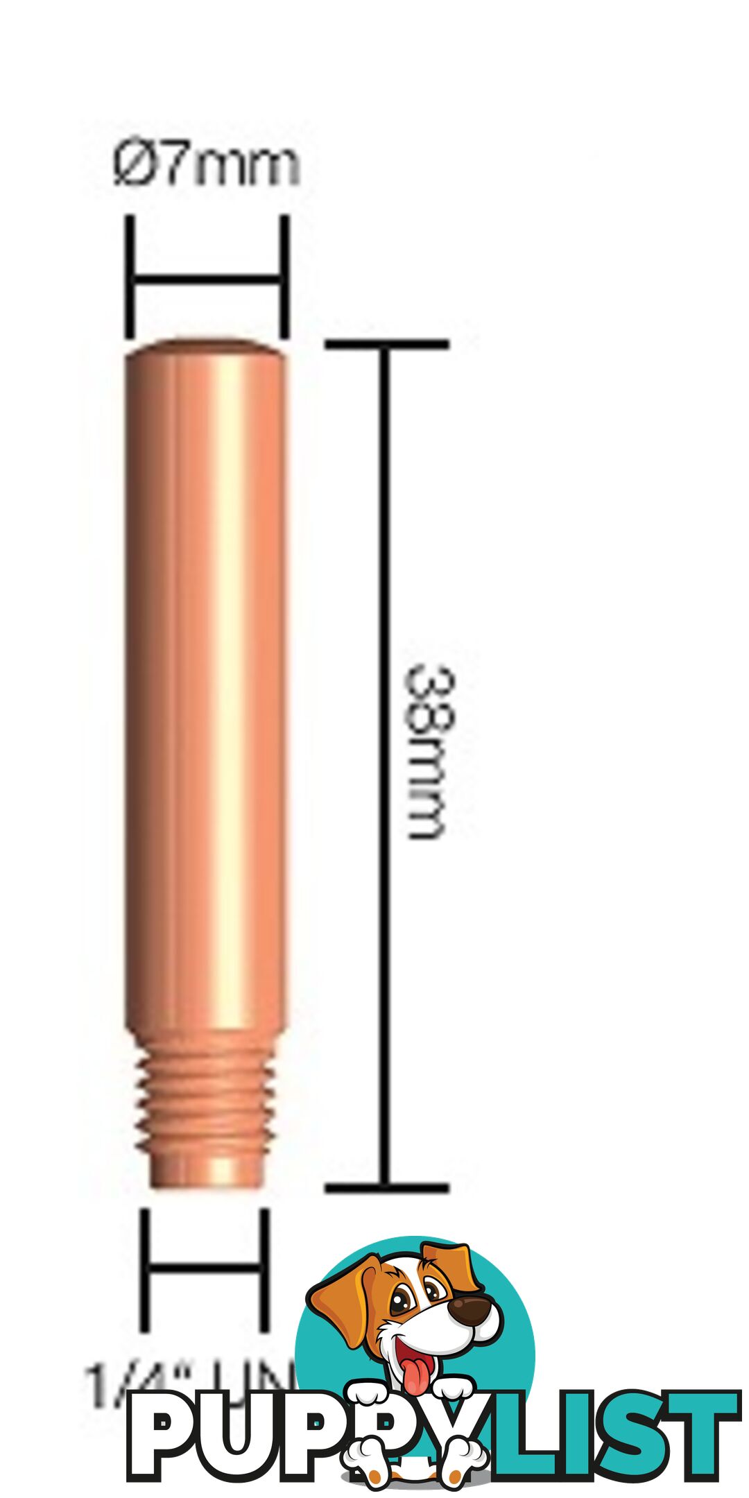 15H-35 Contact Tip Heavy Duty TWECO STYLE 5