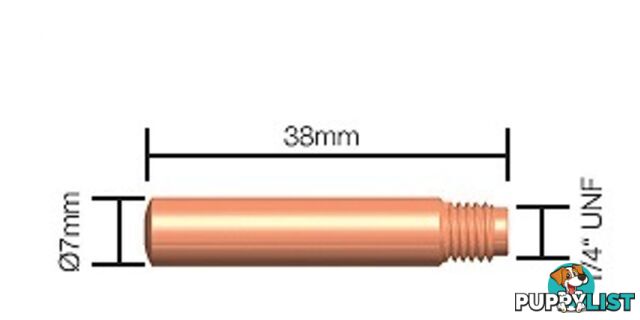 15H-35 Contact Tip Heavy Duty TWECO STYLE 5