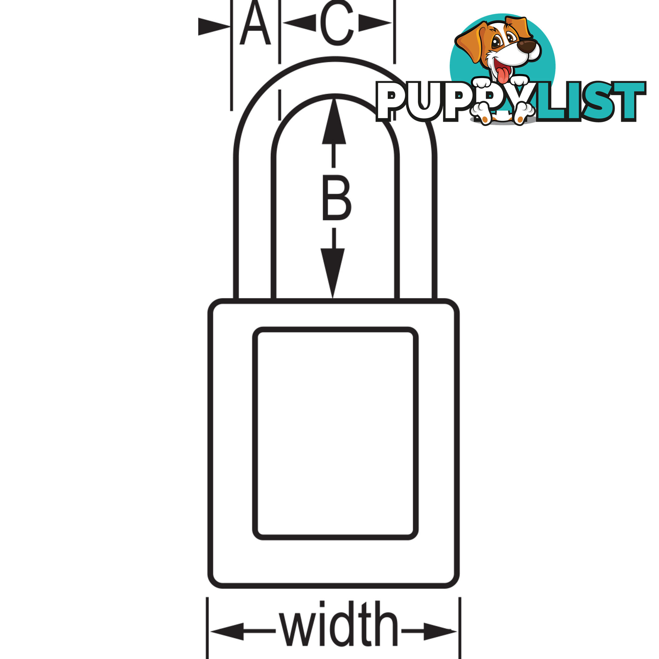 Green Zenex Safety Padlocks 38mmX38mm Masterlock 410GRN