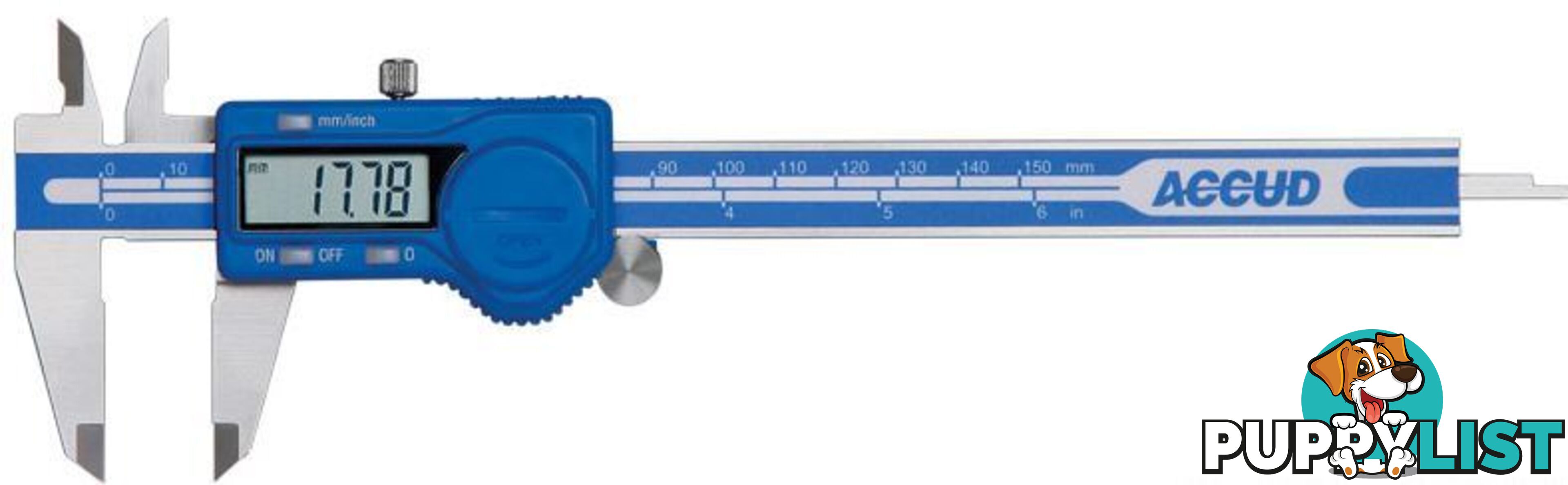 200mm Dual Scale Digital Caliper AC-111-008-12