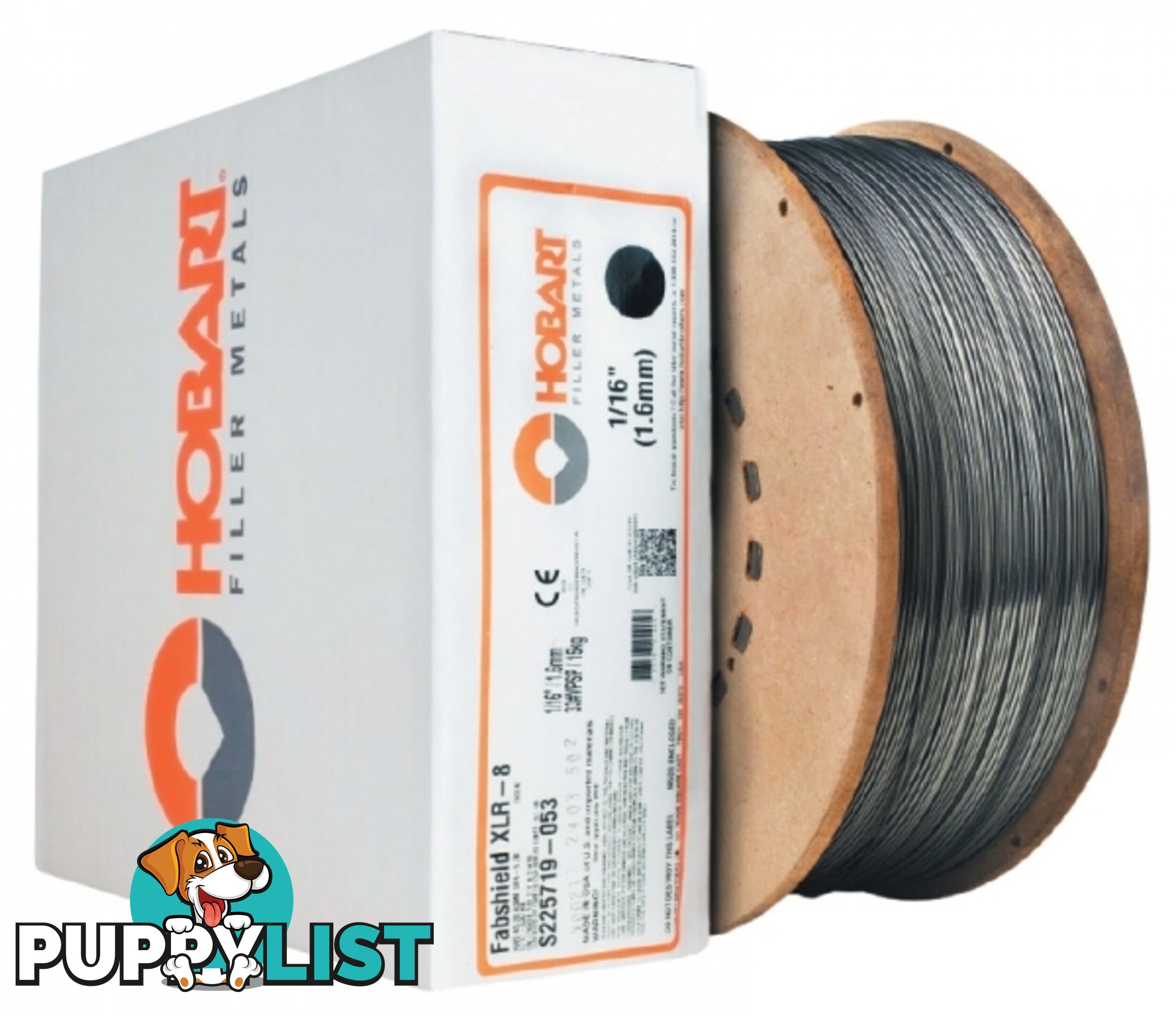 Low Hydrogen T-8 Self-Shielded 1.8mm 15Kg Flux-Cored Gasless Wire Hobart S225724-053