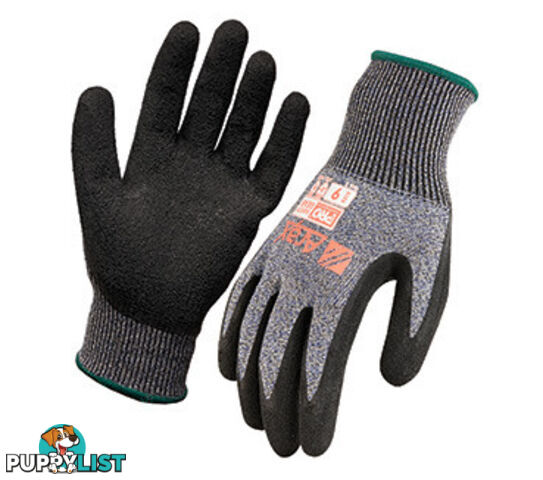 Superior Grip Gloves With Latex Crinkle Dip Pro Choice ALD