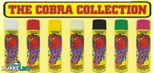 Cobra Cologne 125g Aerosol Vanilla M606 Box of 12