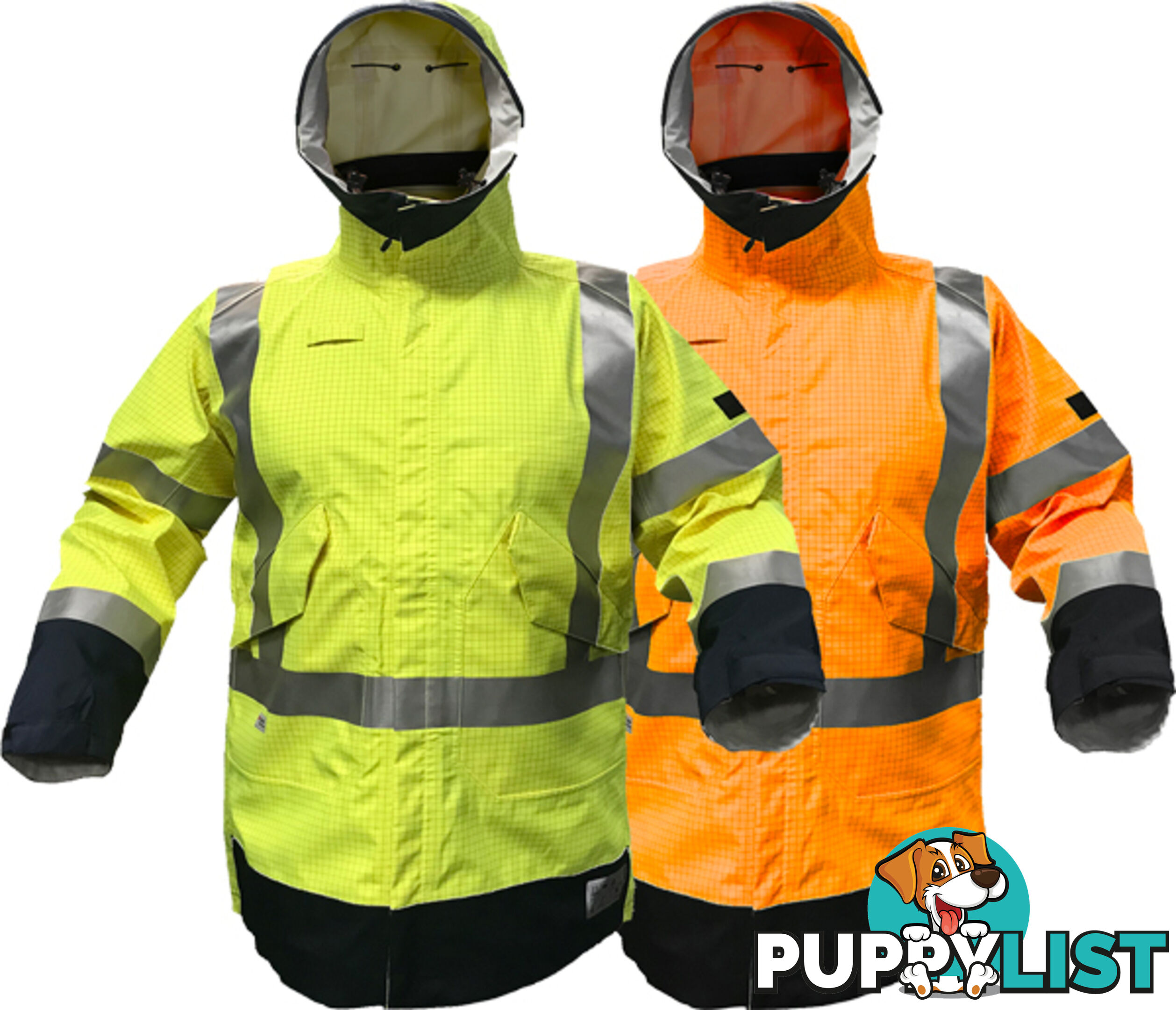 HI Vis Flame Retardant & Anti-static Parka BW2100T8