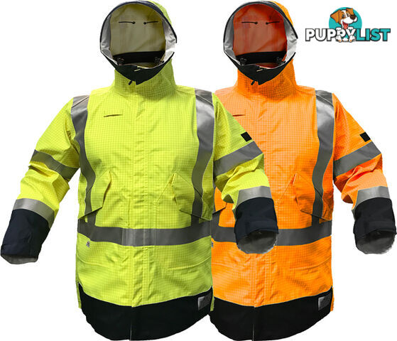 HI Vis Flame Retardant & Anti-static Parka BW2100T8