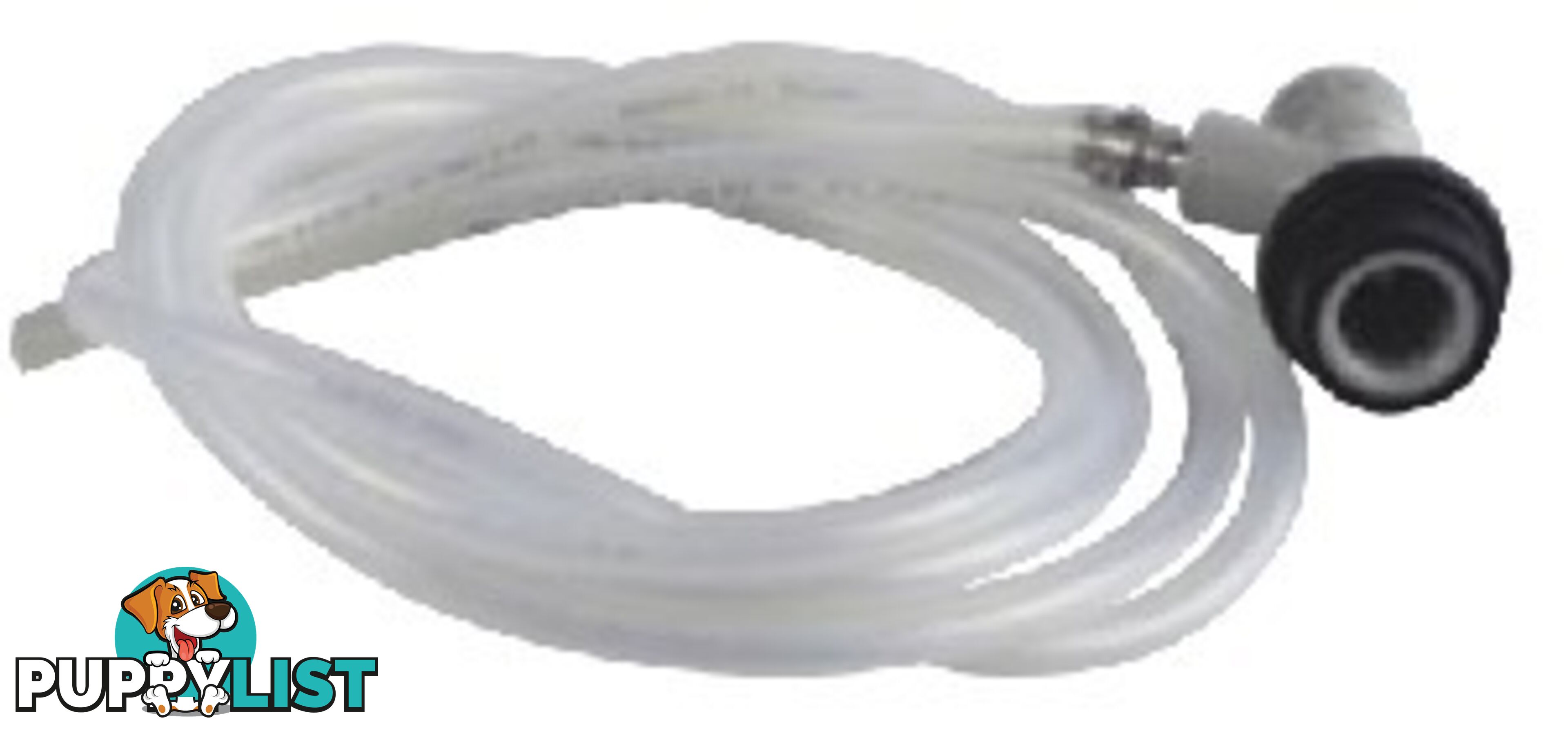 Harris CO2 Gas Hose with connections, 2 meters