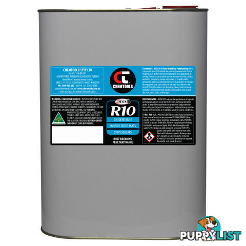 DEOX R10 Rust Breaking Penetrating Oil CT-R10-20L