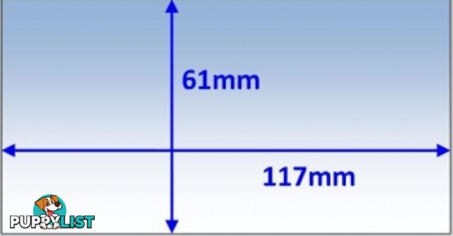 Clear Inner Lens 117 X 61MM PKT 5