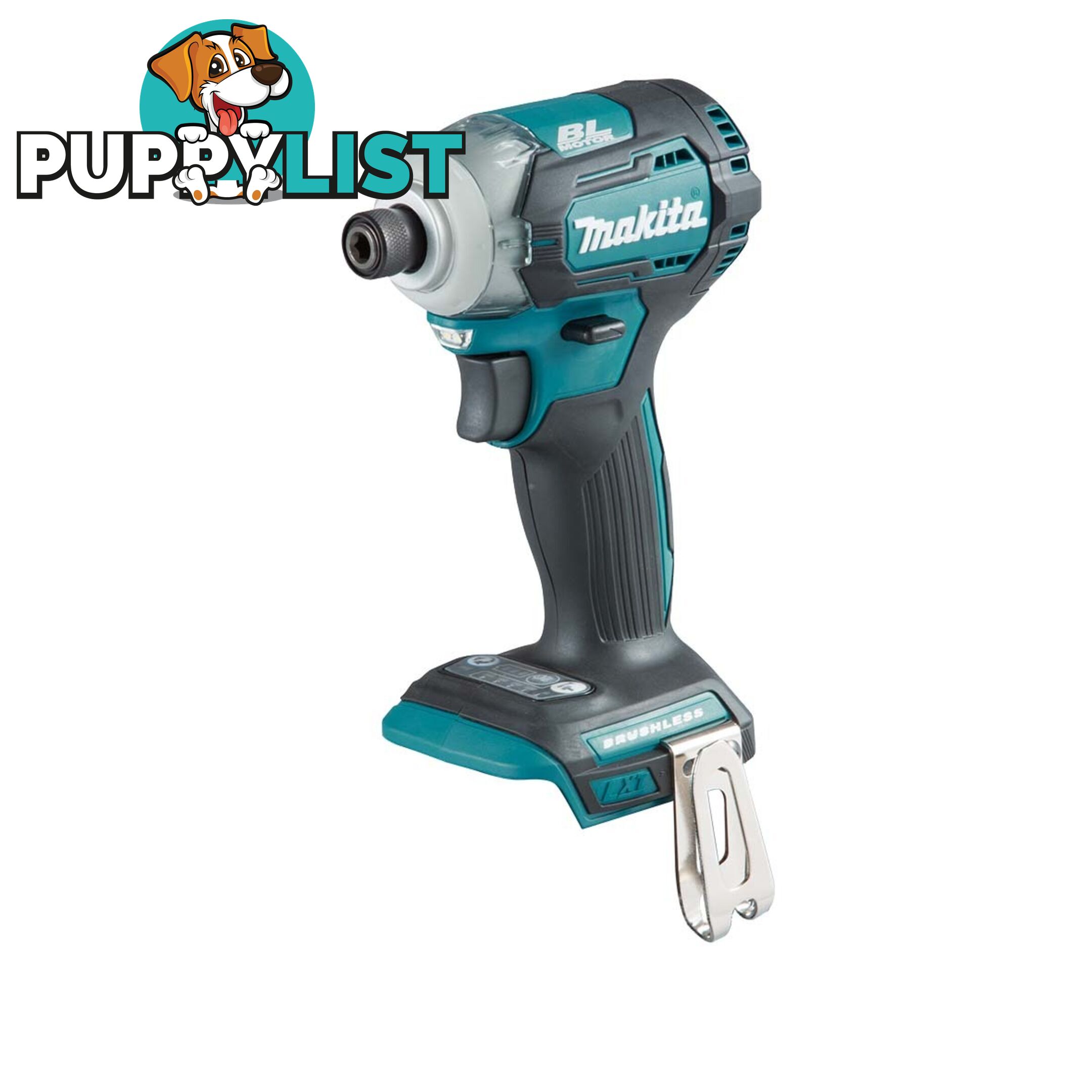 18V Mobile Brushless 4-Stage Impact Driver Skin Only Makita DTD170Z