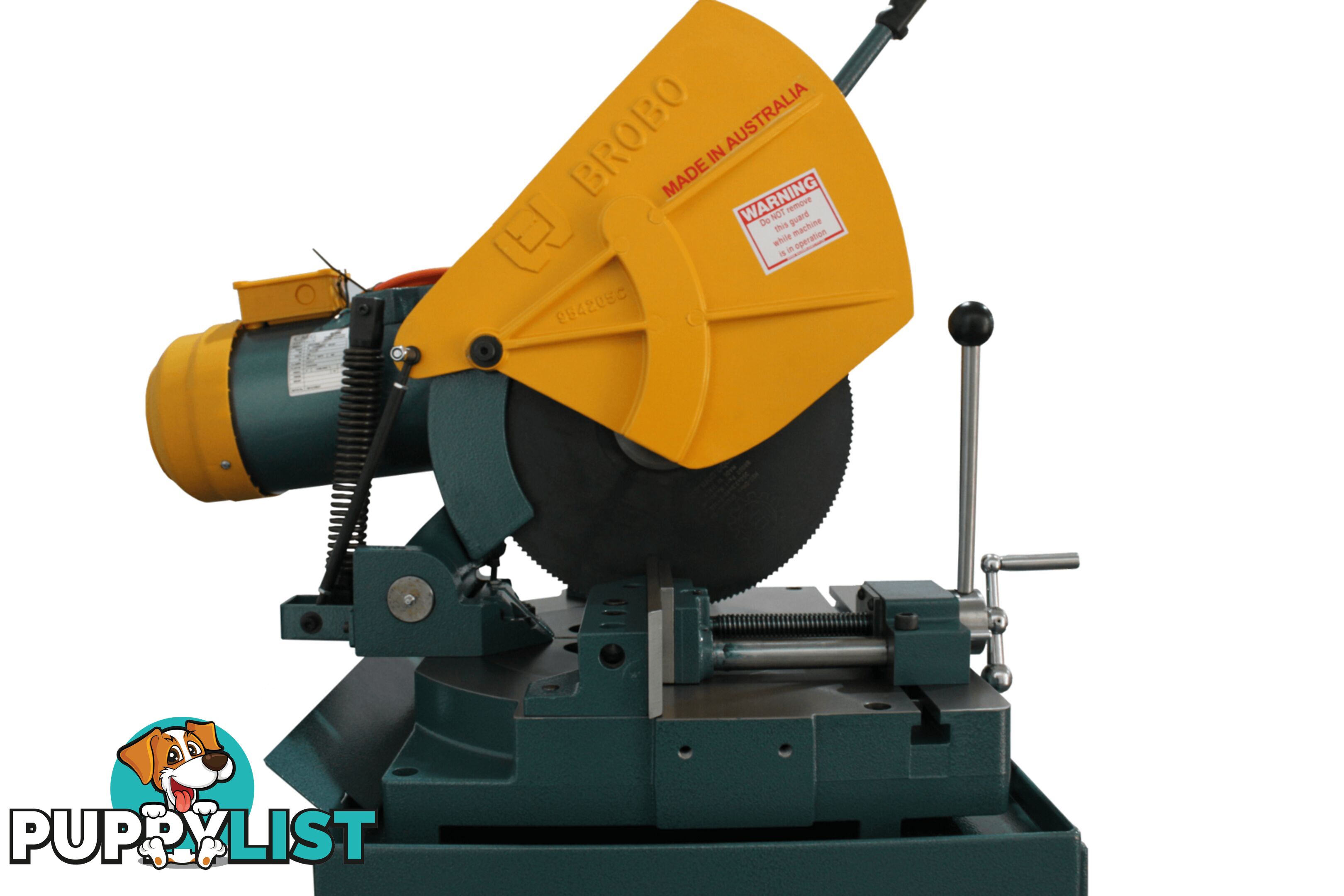 Ferrous Cutting Cold Saw S315G Single Phase Single Speed 42 RPM Integrated Stand Brobo 9720010