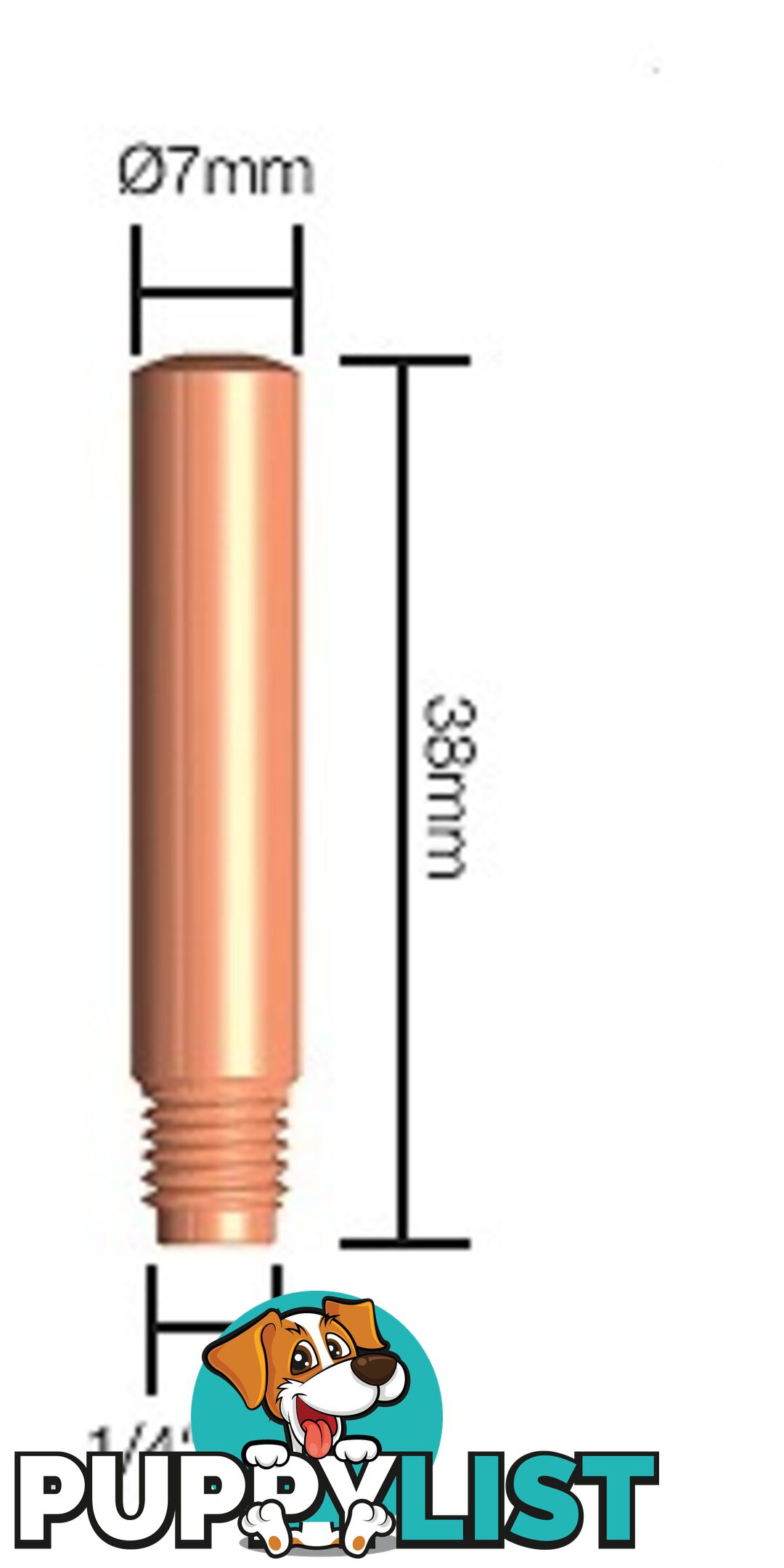 15H-40 Contact Tip Heavy Duty TWECO STYLE 5