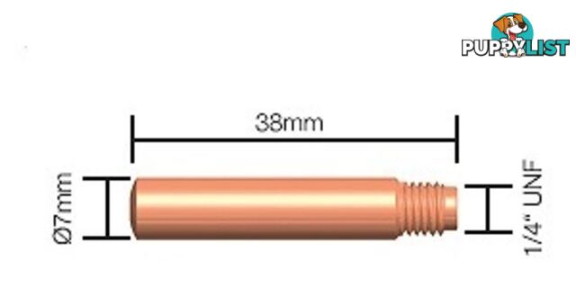 15H-40 Contact Tip Heavy Duty TWECO STYLE 5