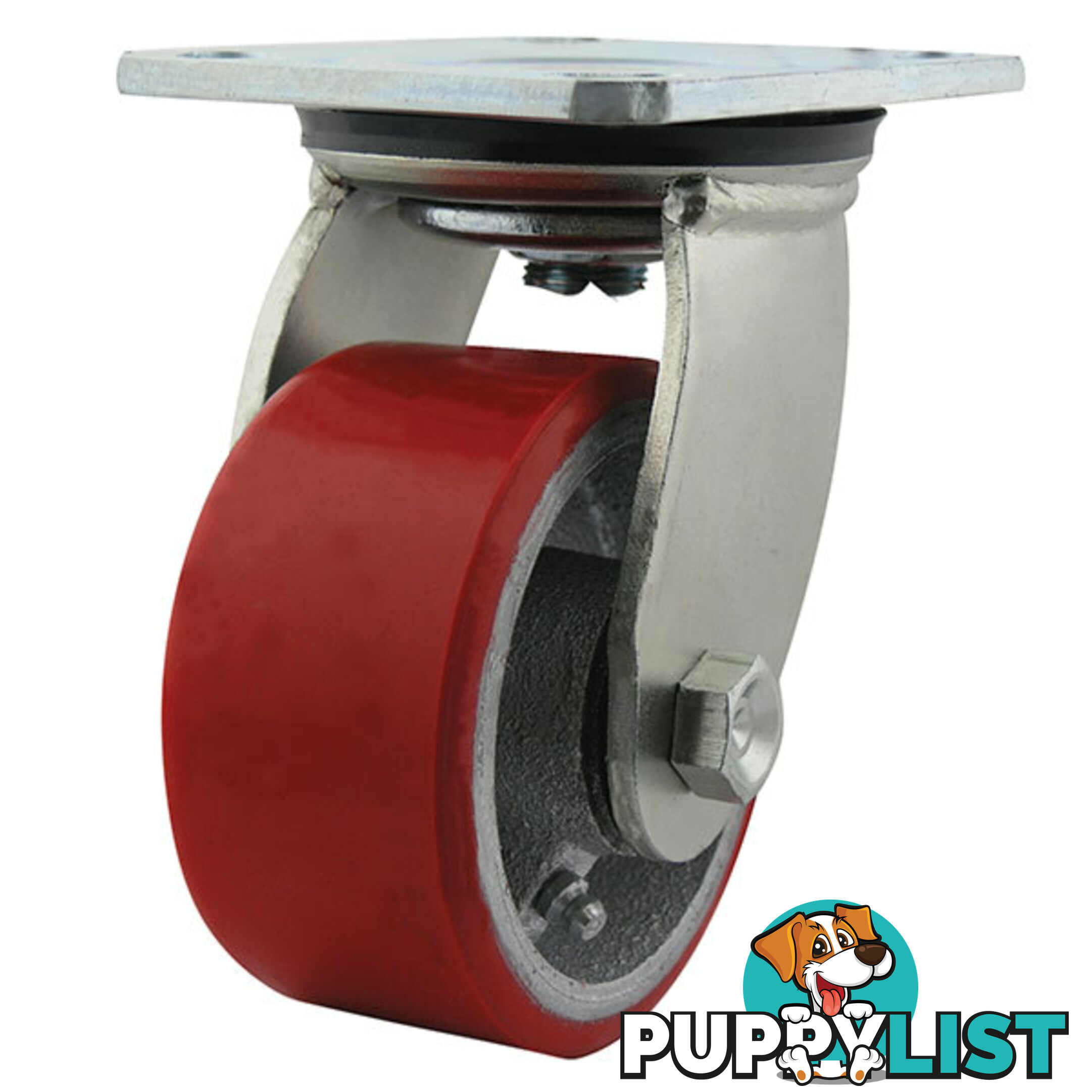 100mm Poly Ci Wheel 250kg Capacity Castor S4400