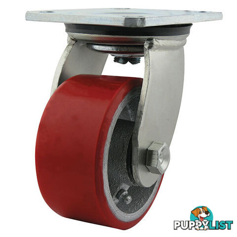 100mm Poly Ci Wheel 250kg Capacity Castor S4400