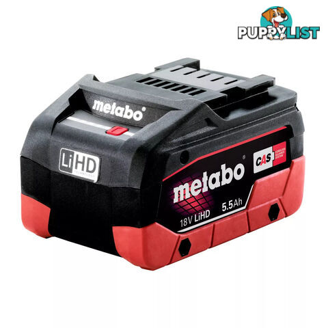 Battery Pack 18V LiHD 5.5Ah Metabo (625368000)