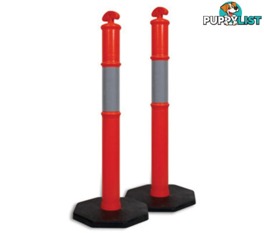 PRO Orange Hi-Vis Bollard - 6kg Base