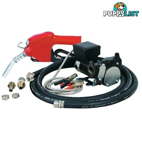 High Flow Diesel Pump Kit 12V 56 LPM Automatic Nozzle L-HFFPA12V