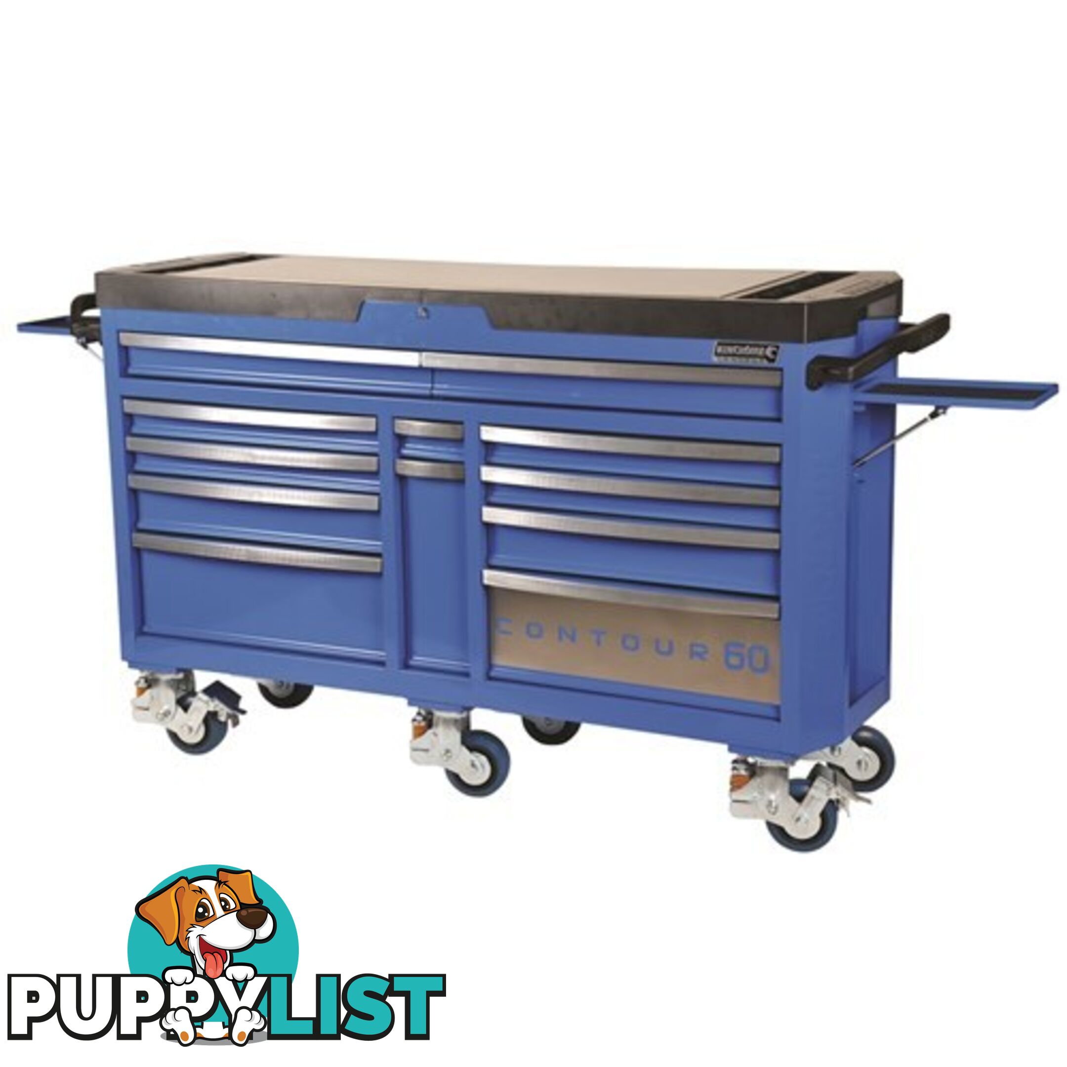 ContourÂ® 60 Superwide Tool Trolley 12 Drawer Kincrome K7860