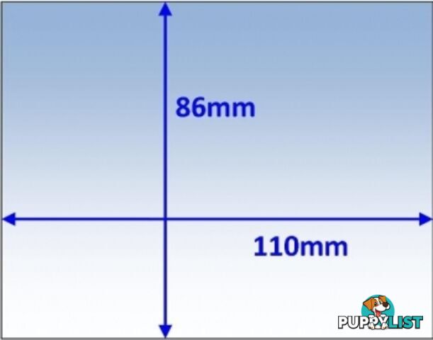 Outer Clear Lens 110 x 86mm Suits Optrel OSC, Twisty, Mira CL11086-10