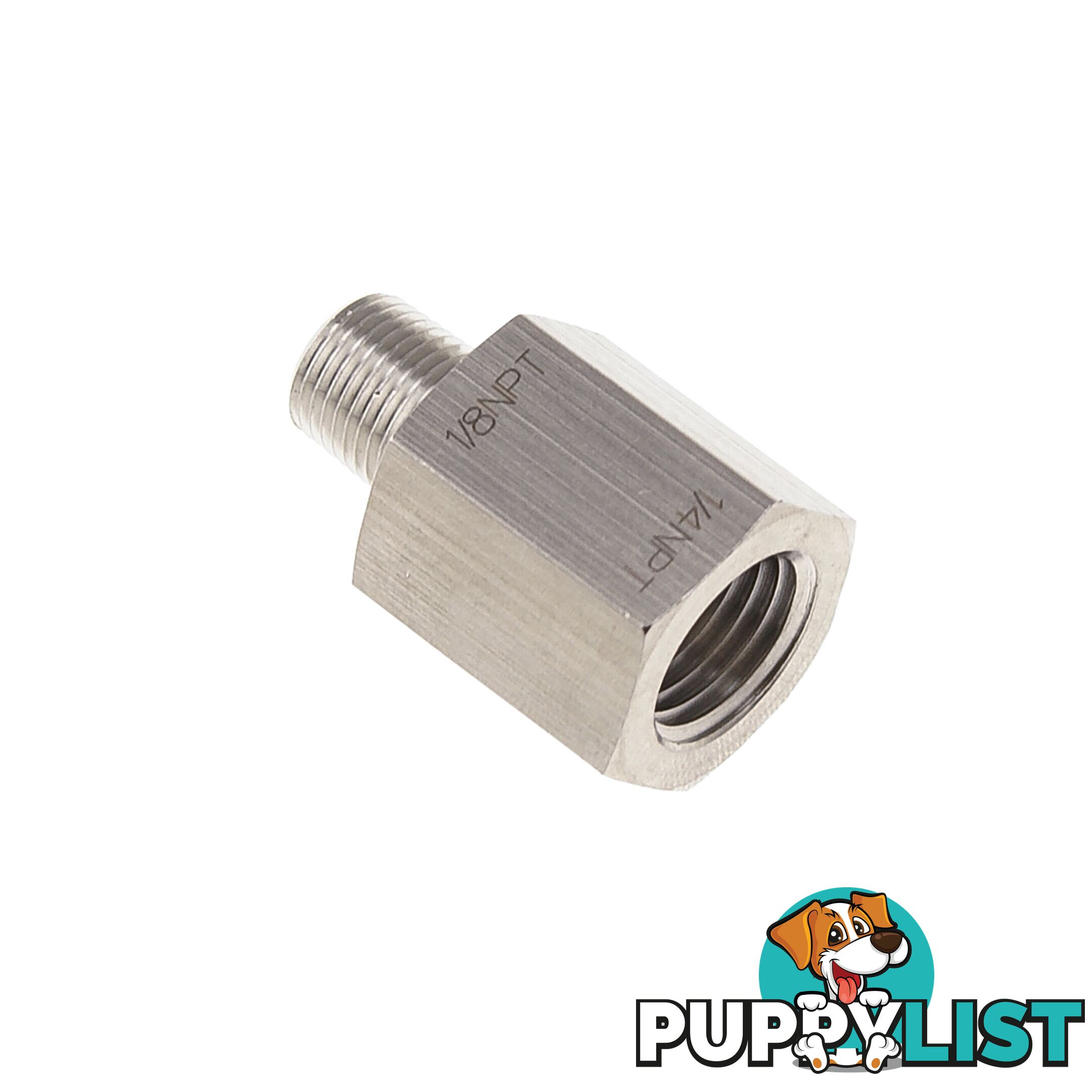 Genlok Adaptor 1/8" M NPT to 1/4" F NPT