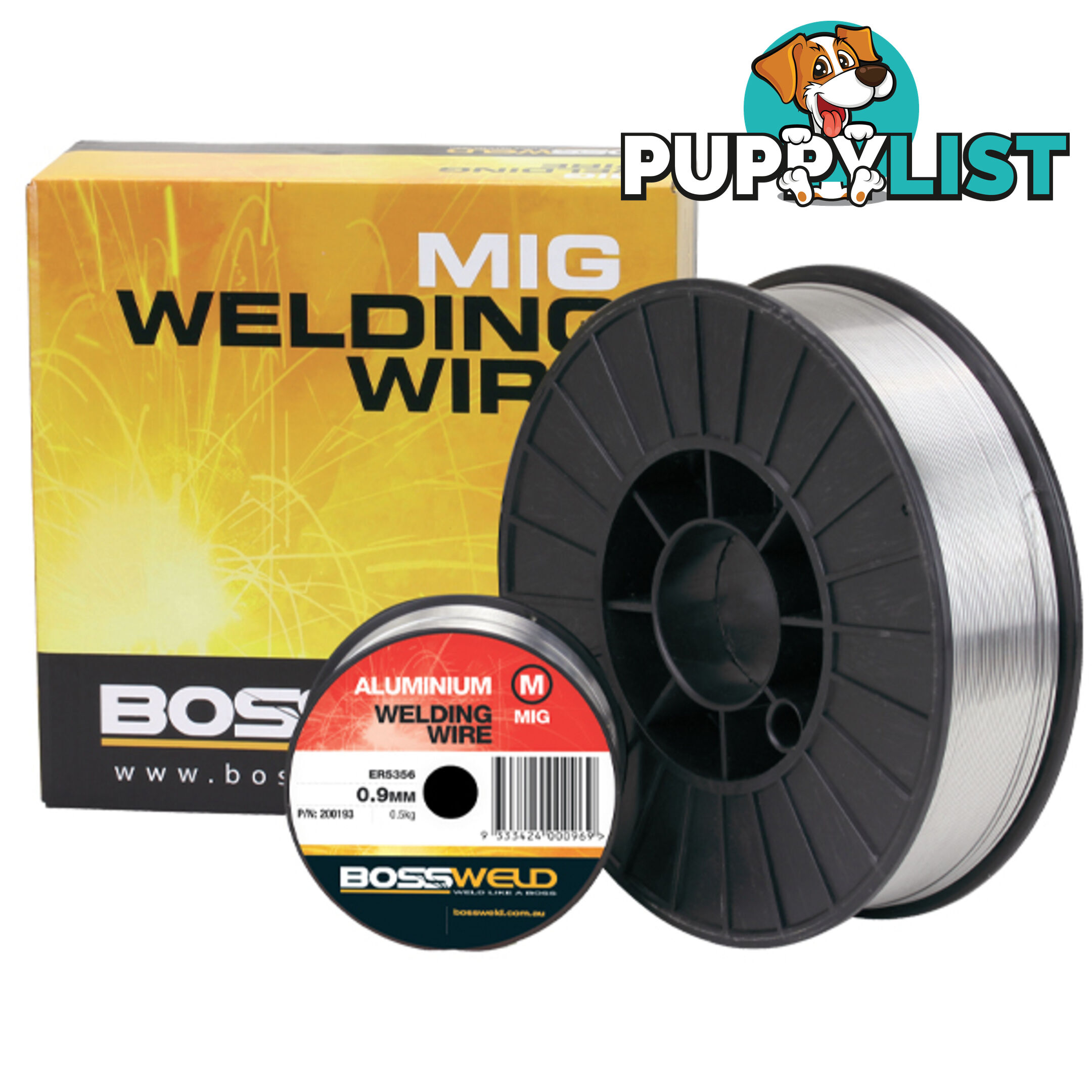 Aluminium Mig Wire 1.0mm x 2 Kg Bossweld 200201