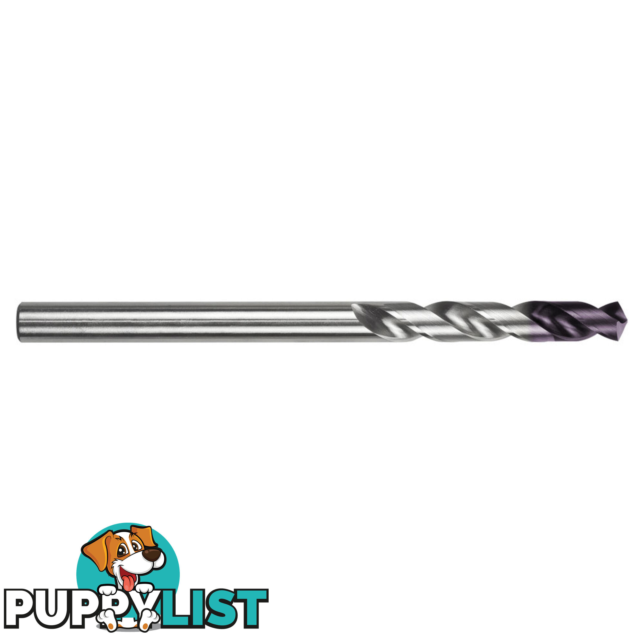 D1850350 DRILL D185 3.5 mm JOBBER INOX TiAIN Tip DIN338 HSS Carded