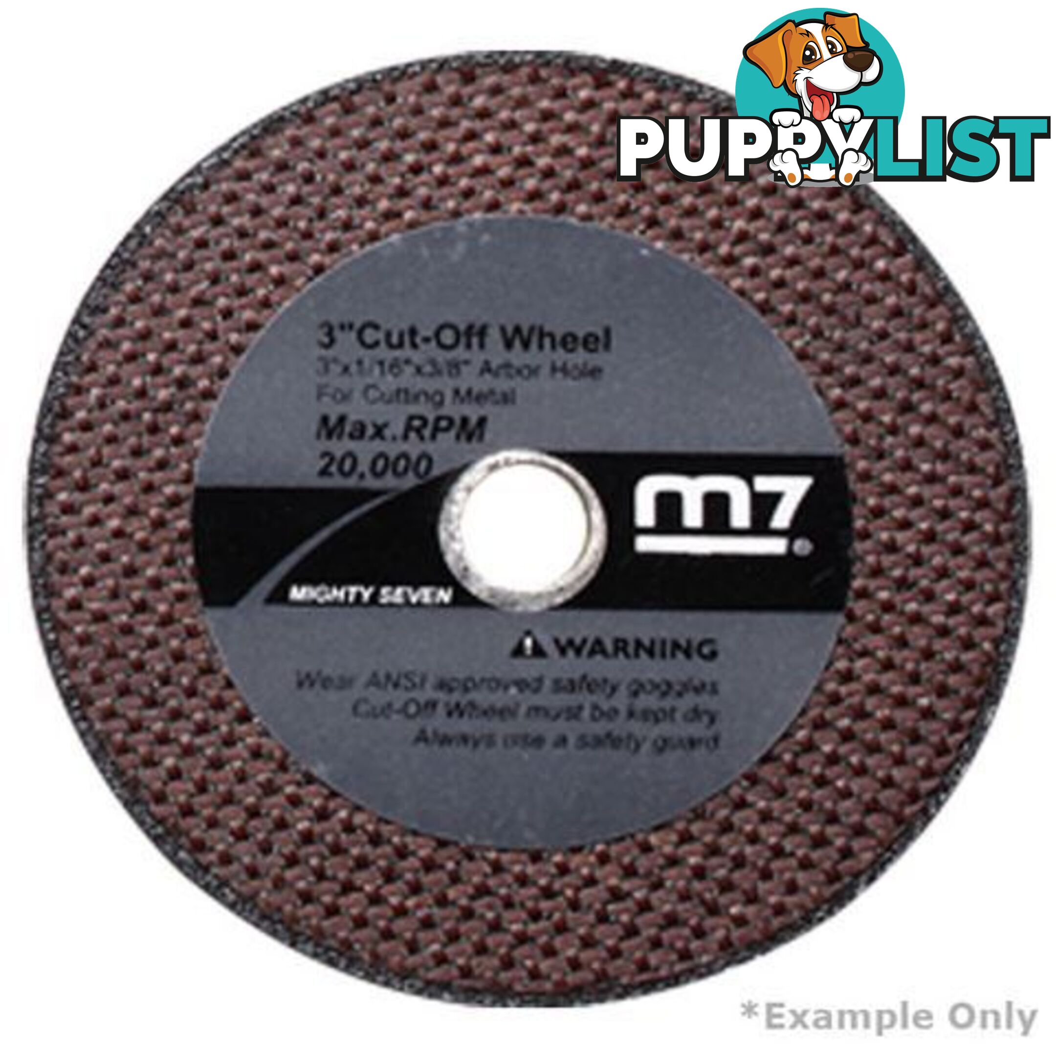 M7 Cut Off Wheel 100 X 1.6 X 9.53mm To Suit QC234 ITM M7A-QB914