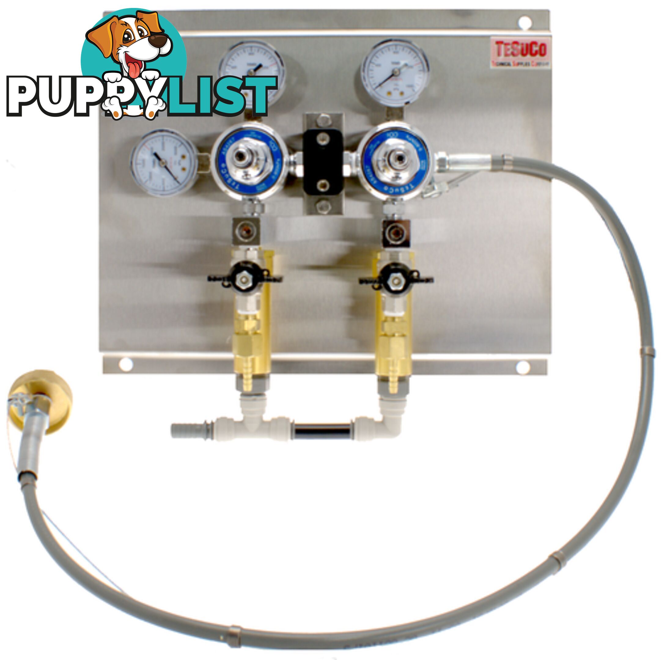 Beverage Board CO2 Primary 1 Secondary Regulator In 20,000kPa Out 400kPa