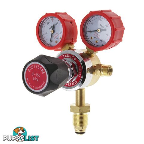 Regulator 1 Stage Bottom Entry Acetylene Type 20 Tesuco RC1BAC1.5