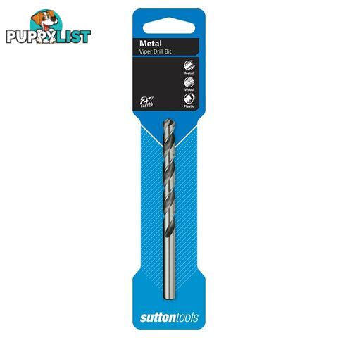 DRILL D105 3.0mm JOBBER Viper DIN338 HSS Carded Sutton Tools D1050300