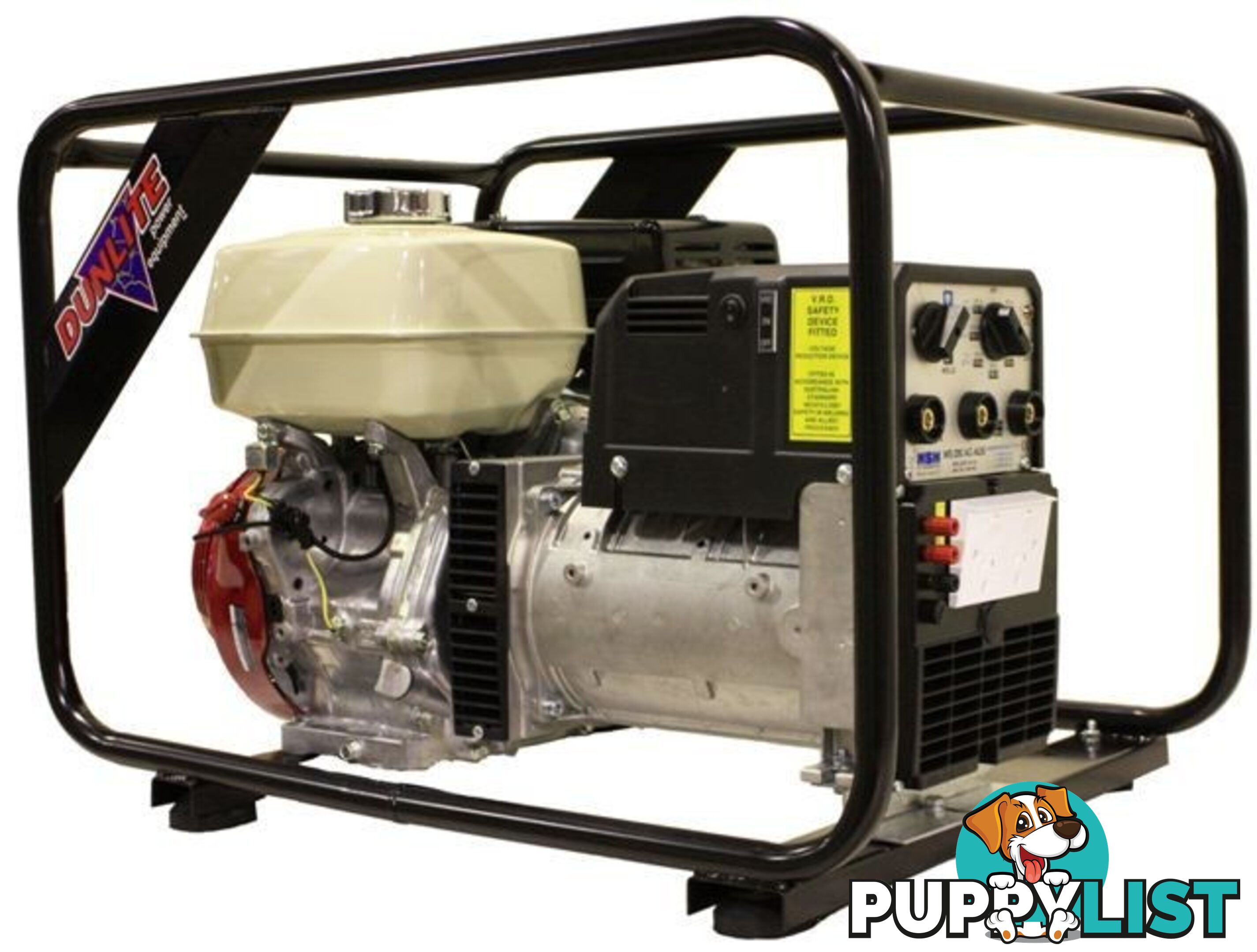 7 kVA 200 Amp Honda GX390 Petrol Powered Welder Generator DGWGH7ES-2