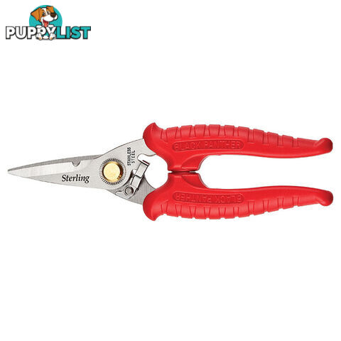 185mm Black Panther Red Hi Tensile Industrial Snips 29-702