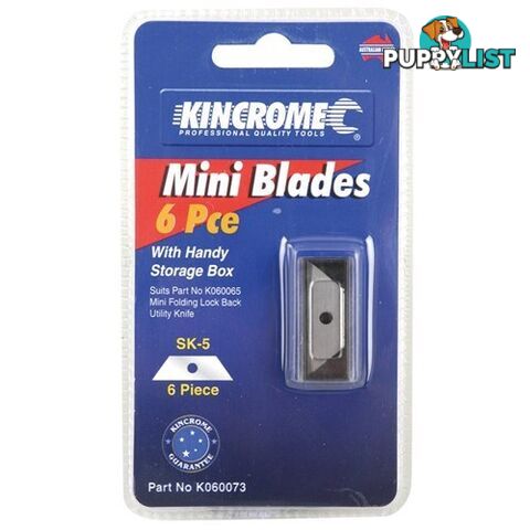 Mini Blades 6 Piece Kincrome K060073