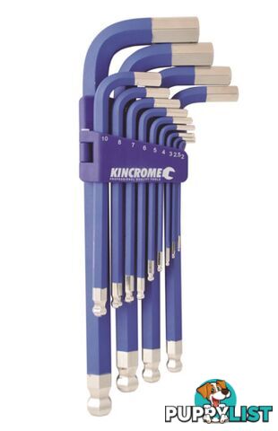 Jumbo Key Wrench Set 13 Piece Ball Point Metric Kincrome K5092