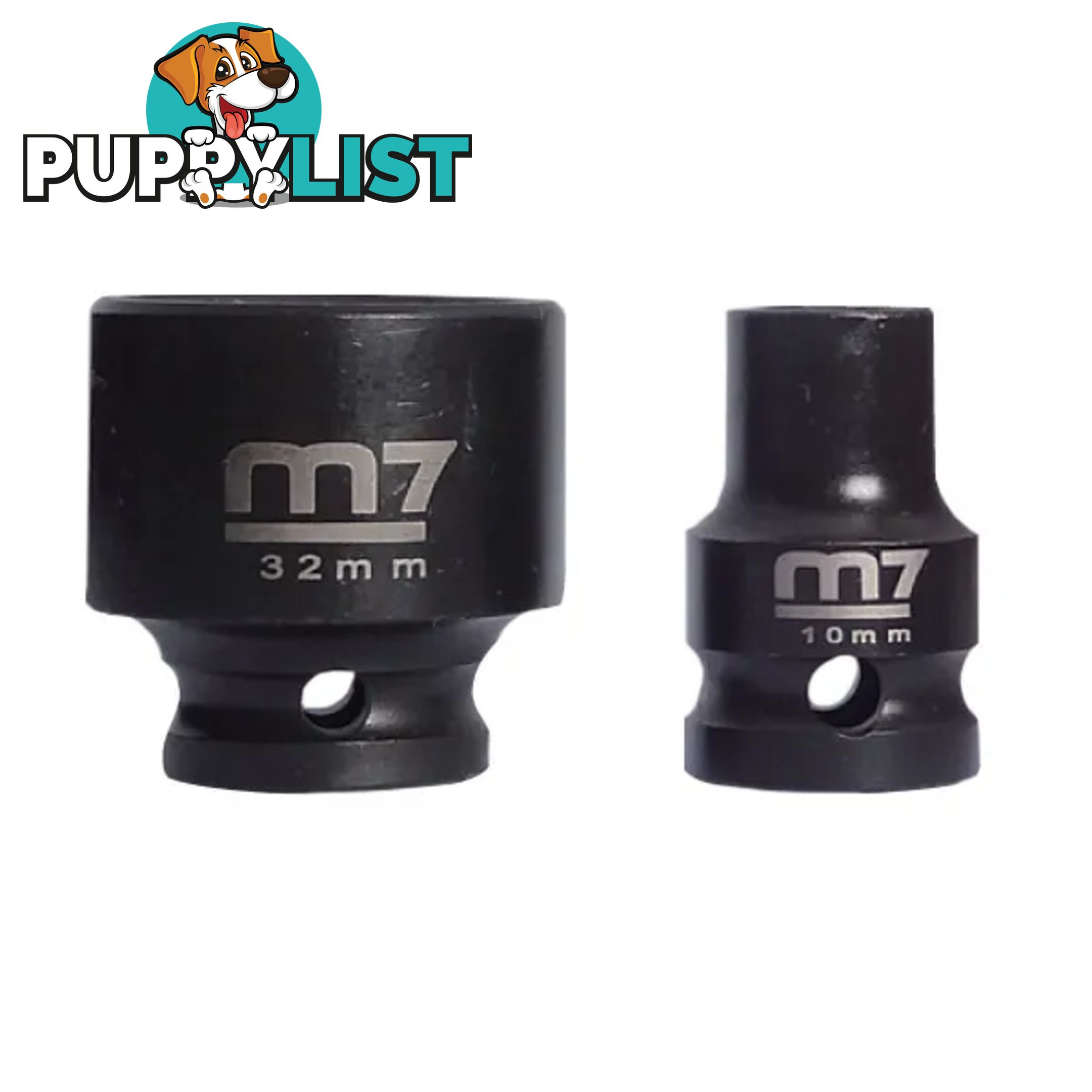 Impact Socket With Hang Tab 1/2" Drive 6 Point 16mm M7 M7-MA411M16