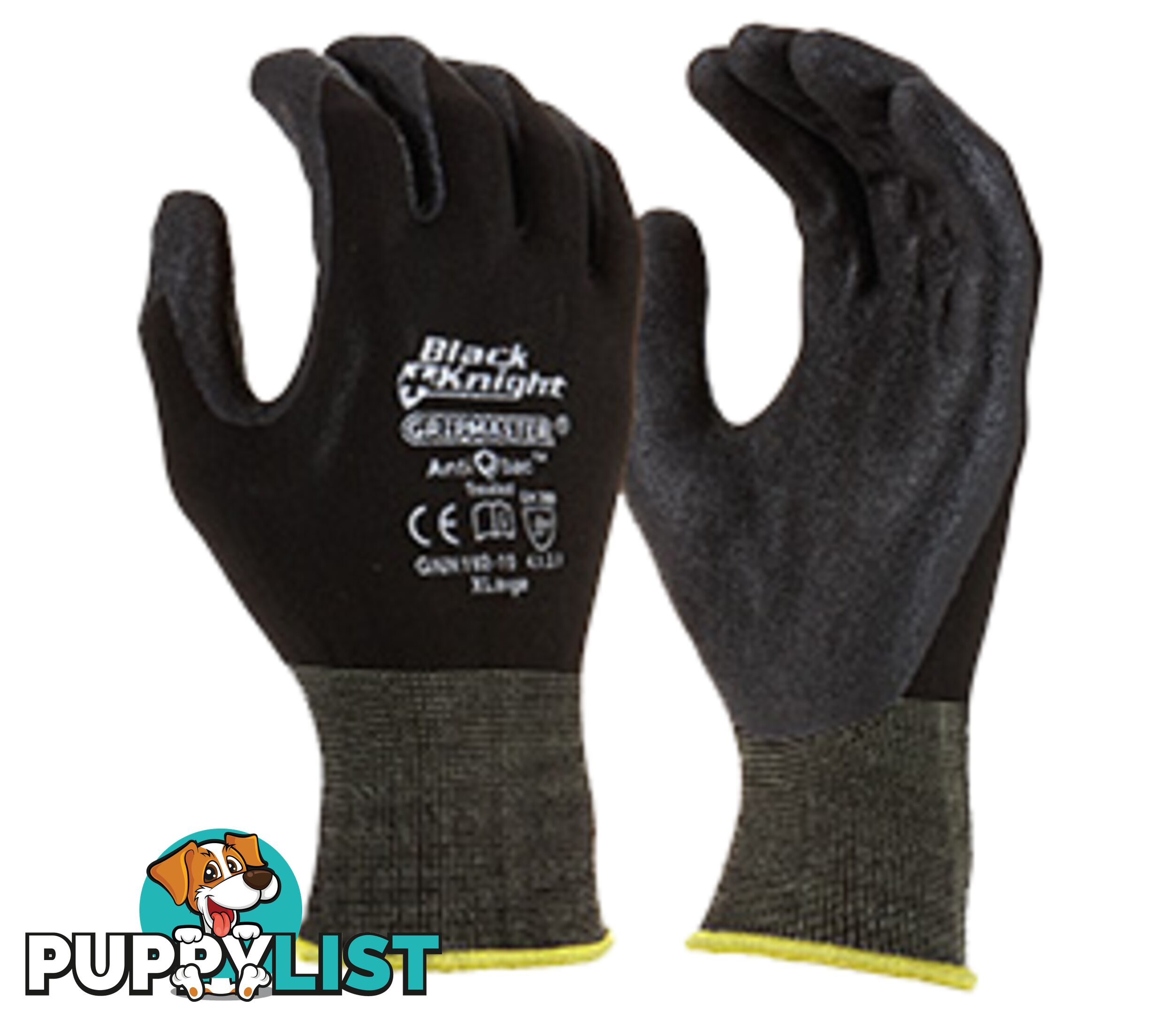 Gripmaster Synthetic Glove Black Maxisafe GNN192