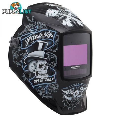 Digital Eliteâ¢ Welding Helmet - Lucky's Speed Shop Miller 281001